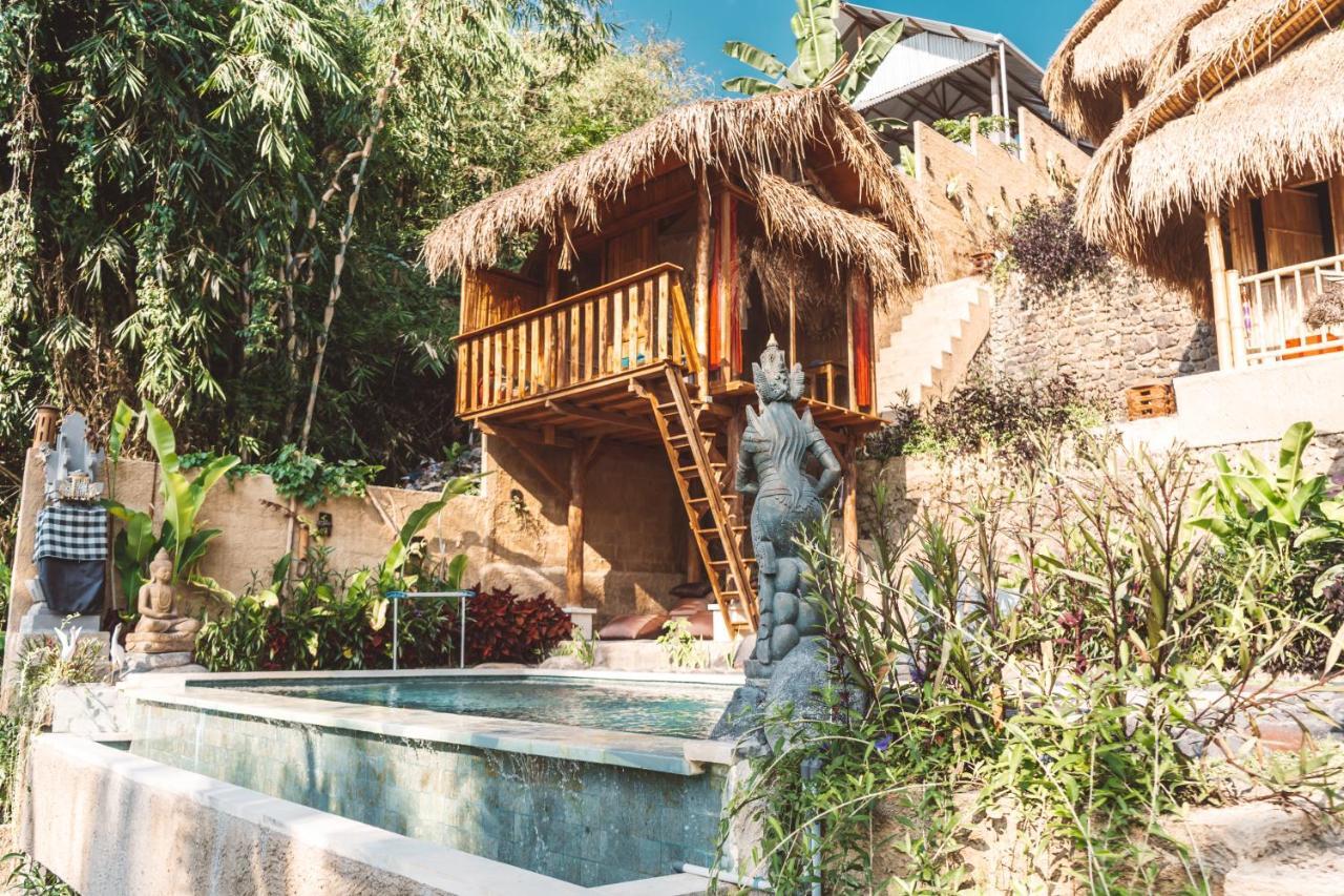 Bali Bamboo Jungle Huts And Hostel Tampaksiring Dış mekan fotoğraf